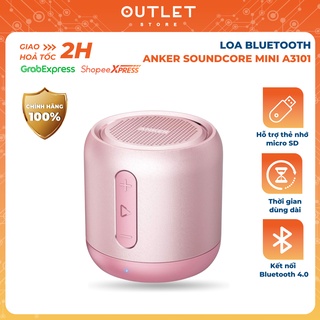 Loa Bluetooth Anker SoundCore Mini - A3101, loa di động bass mạnh mẽ, nghe nhạc, học tậ