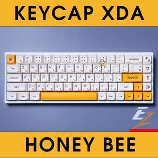KEYCAP XDA THICK PBT HONEY &amp; MILK 137 PHÍM CHO BÀN PHÍM CƠ CỦA EZPC