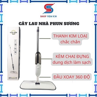 Cây lau nhà phun sương AURORA thông minh 360 độ -Shop Tiện Ích