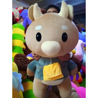 BÒ CHĂM CHỈ SIÊU TO 1M GẤU BÔNG BÒ CHĂM CHỈ (ẢNH + VIDEO THẬT 100%)