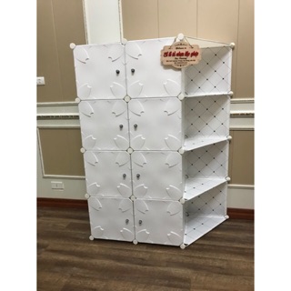 ❣️HÀNG SIÊU CẤP- TỦ NHỰA QUẦN ÁO LẮP GHÉP 8+4 GÓC THÂN SÂU 47cm. Cửa 3D siêu dày có núm mở. Siêu xin- sang. BH 1 năm