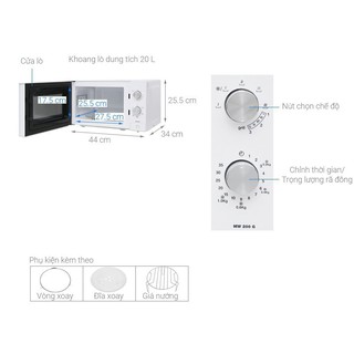 Lò Vi Sóng Teka MW 200G White