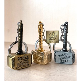 [Hot] Móc khoá búa Thor đầu xoay cực mượt