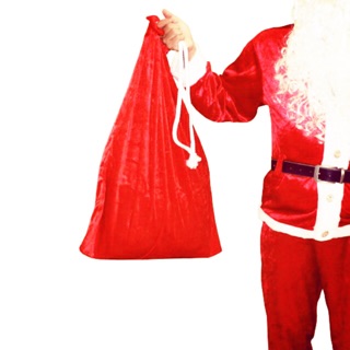 TÚI QUÀ ÔNG GIÀ NOEL, TÚI NHUNG VẢI DÀY LOẠI ĐẸP