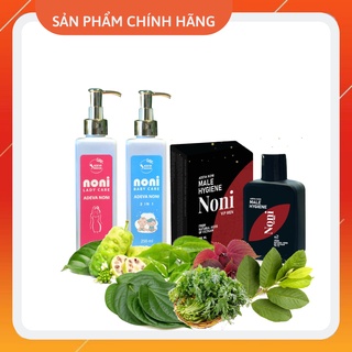 COMBO tinh chất và nước thảo mộc vệ sinh cho gia đình ADEVA NONI Làm sạch nhẹ nhàng, khử mùi hôi khó chịu