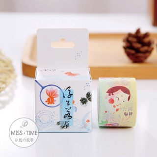 [ Thanh lý] Cuộn Washi tape hoạt hình M698