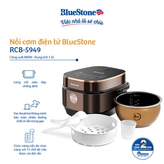 [Mã ELHADEV giảm 4% đơn 300K] Nồi Cơm Điện Tử 1.5L BlueStone RCB-5949