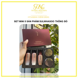 Set mini thông đỏ Sulwhasoo mini 5 sản phẩm