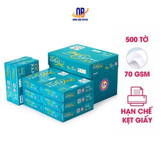 Giấy in A5 PAPER ONE Định lượng 70gsm - Hàng Chính Hãng - 500 tờ/ ream