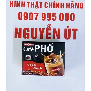 cafe phố sữa đá hộp 10 gói x 24g