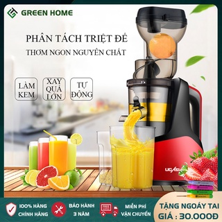 Máy ép chậm, máy ép trái cây và làm kem tốc độ chậm đảm bảo giữ nguyên dưỡng chất và tách kiệt nước - Bảo hành 2 năm