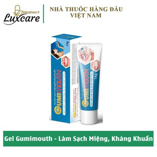 Gel Gumimouth - Sạch Viêm Nướu Răng &amp; Dịu Êm Nhiệt Miệng Tuýp 25gr