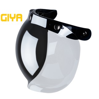 Kính bubble SOL gắn mũ bảo hiểm 3/4 và fullface GƯƠNG BẠC chống chói làm diệu ánh sáng mặt trời