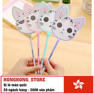 Bút Bi Quạt Mát Mèo Dễ Thương - Bút Bi Nước Văn Phòng Mực Đen ( Phát Màu Ngẫu Nhiên )