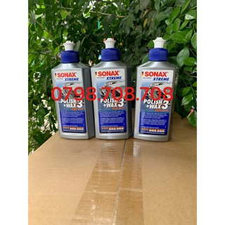 SONAX WAX3 ( Đánh Bóng, Xóa Xước, Bảo Vệ Màu Sơn Bóng)