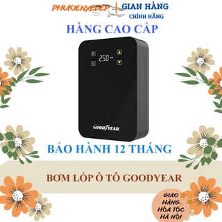 Bơm lốp xe ô tô ⚡FREESHIP⚡ hãng GoodYear GY-3302 HÀNG CHÍNH HÃNG BẢO HÀNH 1 năm