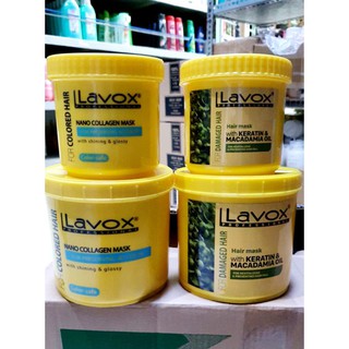 Hấp Dầu LAVOX Phục Hồi Hư Tổn - Giữ Màu Tóc Nhuộm Mềm Mượt
