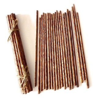 Đũa Gỗ Dừa tự nhiên (vỉ 10 Đôi) - Hoàn Toàn Không Ngâm Tẩm Hóa Chất
