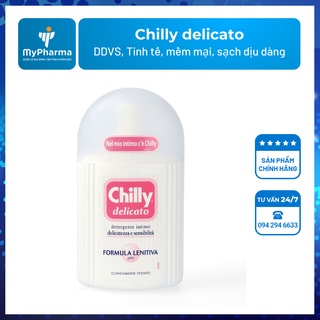 Dung dịch vệ sinh phụ nữ Chilly delicato – Tinh tế, mềm mại, sạch dịu dàng