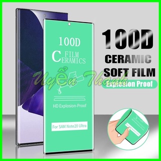 Cường Lực Ceramic 100D Samsung Galaxy note 8 9 S8 S9 Plus S20 plus S20 Ultra Note 20 Note 20 Ultra S10 Plus S21 Ultra Fe