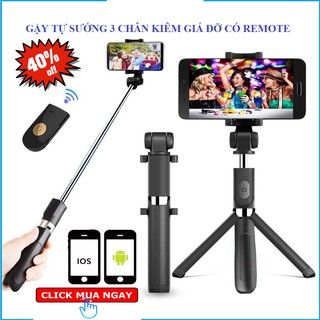 Nhỏ Gọn, Dễ Bỏ Túi Gậy tự sướng (selfie) chụp hình K07S kết nối bluetooth không dây có điều khiển