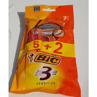 Dao cạo râu Bic Mua 5 tặng 2 giá bán/ 1 túi sản phẩm/ 07 pcs