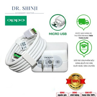 [FreeShip]  BỘ SẠC VOOC OPPO R15 - 5V 4A - Cam kết loại xịn - SẠC OPPO F9, F11 - Bảo Hành 12 Tháng