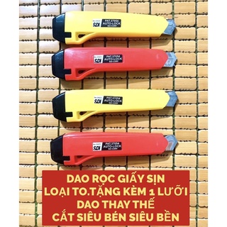 DAO RỌC GIẤY SDI LOẠI TO.CÓ 1 LƯỠI DAO ĐI KÈM VÀ TẶNG THÊM 1 LƯỠI DỰ PHÒNG