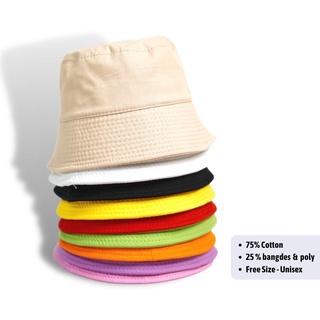 Mũ - Nón BUCKET ULZZANG Tai Bèo Nam Nữ Nhiều Màu Sang Chảnh