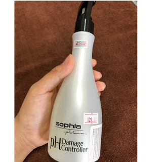Xịt dưỡng cân bằng độ ẩm chống hỏng tóc Sophia Platium Hàn Quốc 300ml