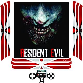 Skin Ps4 Slim Resident Evil 2 Remake
