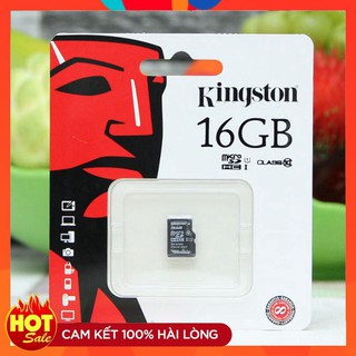 Thẻ nhớ micro SD king ston 16GB class 10 Phân Phối bởi FTT Vĩnh xuân I