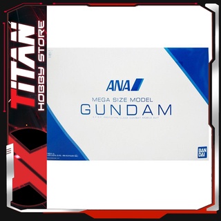 Mô hình lắp ráp Gunpla  Mega Size 1/48 Model RX 78 2 Gundam ANA Original Color Ver. Gundam Bandai Japan