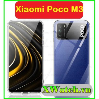 Ốp Lưng silicon dẻo Chống va đập Xiaomi Poco M3 redmi note 10 / note 10 pro 4g 5g bảo vệ 4 góc