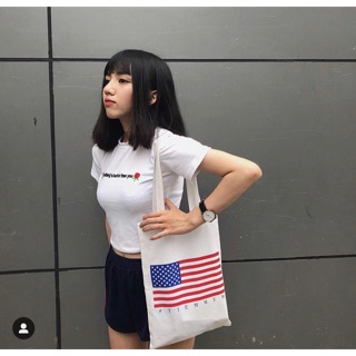 ÁO CROPTOP THÊU HOA HỒNG