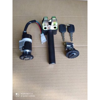 Bộ khóa xe điện 133S ( Bộ 3 khóa gồm khóa điện - khóa cốp - khóa bình )