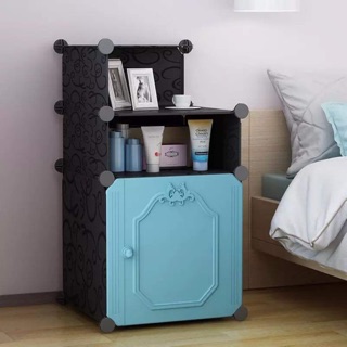Tủ táp đầu giường- tủ nhựa mini 3 tầng sang chảnh. Cửa đúc siêu sang