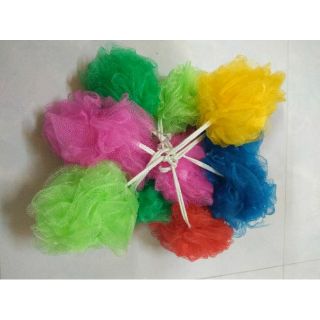 10 miếng bông tắm cọ lưng đẹp