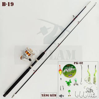 BỘ CẦN CÂU 2 KHÚC SHIMANO 2M7 MÁY BL7000