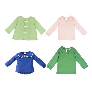 [Mã FARSBRT51 giảm 20K đơn bất kỳ] Áo thun tay dài cổ sen Amprin AG299- AG303- AG307- AG314