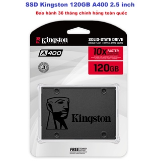 Ổ Cứng SSD Kingston A400 120GB SA400S37/120G Mới Chính Hãng - Bảo hành 36 tháng