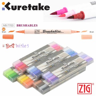 BỘ 6 BÚT KURETAKE ZIG BRUSHABLES 2 ĐẦU
