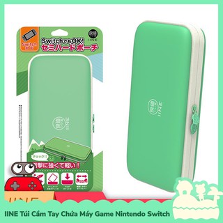 [Sẵn VN - NowShip] IINE Phụ Kiện Túi Lưu Trữ Di Động Cầm Tay Bảo Vệ Máy Game Nintendo Switch Phong Cách Animal Crossing