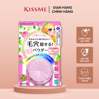 Phấn phủ không trôi KISSME Heroine Make Long Stay Powder Air Veil màng che mặt không khí 5g