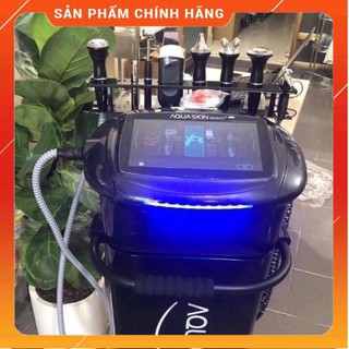 [LỖI 1 ĐỔI 1 - BẢO HÀNH 12 THÁNG TOÀN QUỐC] Máy Aqua Skin Smart Hàn Quốc 9 chức năng chuyên dùng trong thẩm mỹ viên, spa