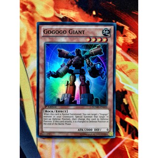 THẺ BÀI YUGIOH Gogogo Giant - NUMH-EN020 - Super Rare 1st Edition