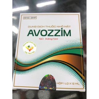 DUNG DỊCH NHỎ MẮT AVOZZIM CHỐNG MỎI MẮT