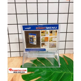 BẢNG MENU ĐỂ BÀN XUKIVA A7 (8x10cm)