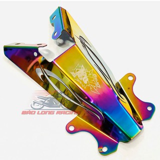 Đuôi KingDrag Inox Xi 7 màu Titan gắn EXCITER 150