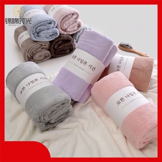Khăn tắm lông cừu siêu mềm cho mẹ và bé khổ lớn 70cm*140cm_Khăn tắm lông cừu hàn quốc